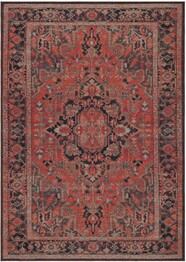 Safavieh Journey JNY153M Navy and Red