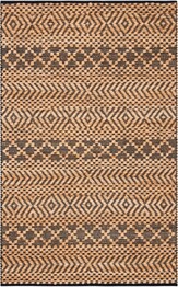 Safavieh Kilim KLM455A Natural and Black