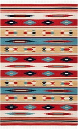 Safavieh Kilim KLM712A Beige and Red