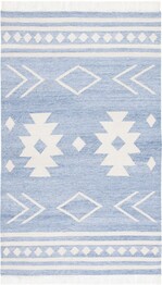 Safavieh Kilim KLM764M Blue and Ivory