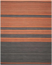 Safavieh Kilim KLM952C Dark Grey and Orange