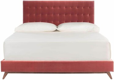 TSARINA VELVET TUFTED BED