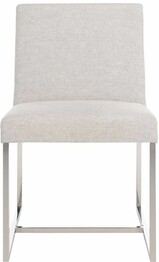 LOMBARDI CHROME DINING CHAIR