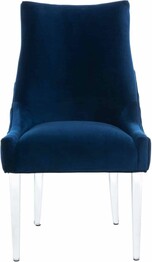 DELUCA ACRYLIC LEG DININ CHAIR