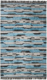 Safavieh Kenya KNY558H Charcoal and Blue