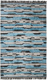 Safavieh Kenya KNY558H Charcoal and Blue