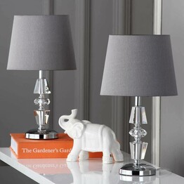 CRESCENDO TIERED CRYSTAL LAMP