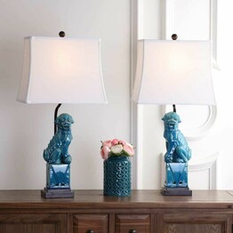 FOO DOG TABLE LAMP