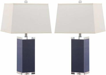 DECO LEATHER TABLE LAMP