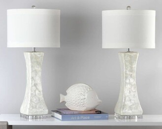SHELLEY CONCAVE TABLE LAMP