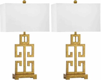 GREEK KEY TABLE LAMP