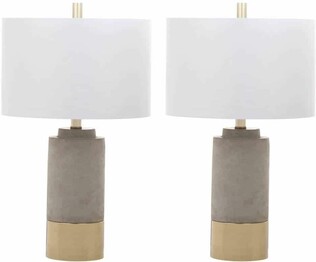 BROWN TABLE LAMP