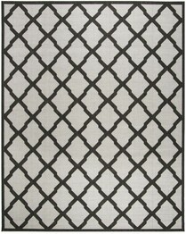 Safavieh Linden LND122A Light Grey and Charcoal