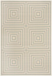 Safavieh Linden LND123L Cream and Aqua