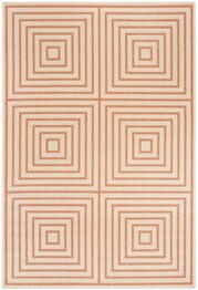 Safavieh Linden LND123R Cream and Rust