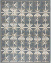 Safavieh Linden LND128M Blue and Creme