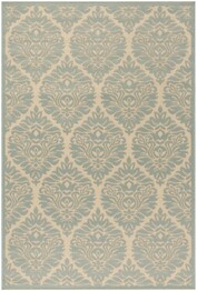 Safavieh Linden LND135L Cream and Aqua