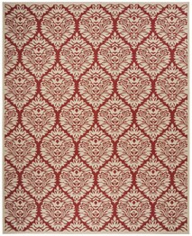 Safavieh Linden LND135Q Red and Creme