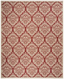 Safavieh Linden LND135Q Red and Creme