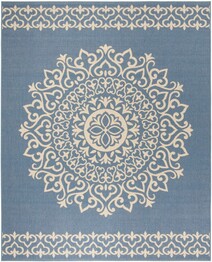Safavieh Linden LND183N Cream and Blue