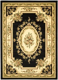 Safavieh Lyndhurst LNH218A Black and Ivory