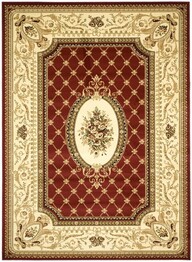 Safavieh Lyndhurst LNH223B Red and Ivory