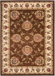 Safavieh Lyndhurst LNH555-2512 Brown and Ivory