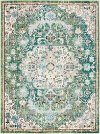 Safavieh Madison MAD447Y Green and Turquoise