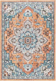 Safavieh Madison MAD473P Orange and Teal