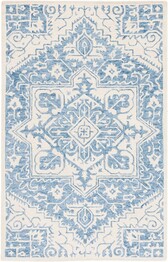 Safavieh Metro MET457M Blue and Ivory