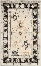 Safavieh Maharaja MHJ254A Beige and Charcoal