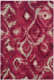 Safavieh Monaco MNC242D Fuchsia and Cream