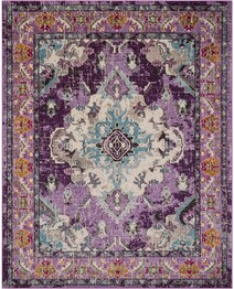 Safavieh Monaco MNC243L Violet and Light Blue