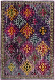 Safavieh Monaco MNC244P Purple and Multi