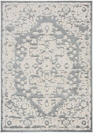 Safavieh Martha Stewart Lucia Shag MSR0739A White and Light Grey