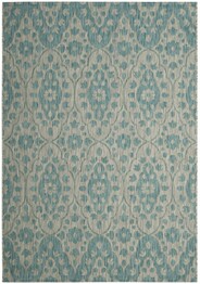 Safavieh Martha Stewart MSR411537112 Grey and Aqua