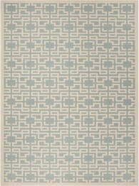 Safavieh Martha Stewart MSR4281223 Beige and Aqua