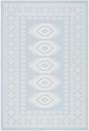 Safavieh Martha Stewart Indoor Outdoor MSRO327J Aqua and Blue Ivory