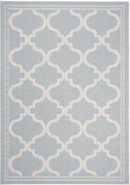 Safavieh Martha Stewart Indoor Outdoor MSRO336J Aqua and Cream