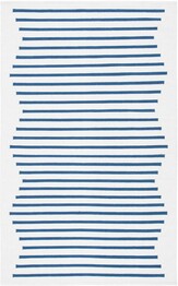 Safavieh Montauk MTK313M Ivory and Navy