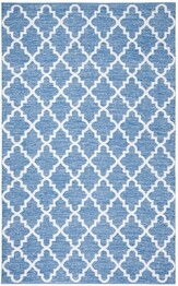 Safavieh Montauk MTK611B Blue and Ivory