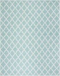 Safavieh Montauk MTK611Q Mint and Ivory