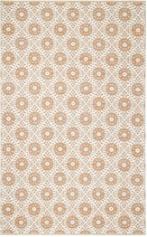 Safavieh Montauk MTK612D Orange and Ivory
