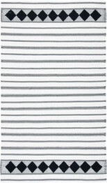 Safavieh Montauk MTK708Z Black and Ivory