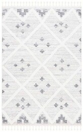 Safavieh Moroccan Tassel Shag MTS644A Beige and Ivory