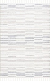 Safavieh Moroccan Tassel Shag MTS646A Beige and Ivory