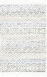 Safavieh Natura NAT875L Ivory and Light Blue