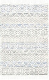 Safavieh Natura NAT875L Ivory and Light Blue