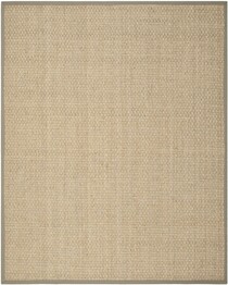 Safavieh Natural Fiber NF114P Natural and Grey