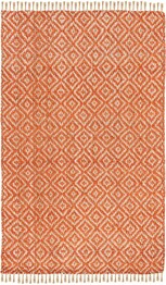 Safavieh Natural Fiber NF266B Orange and Natural